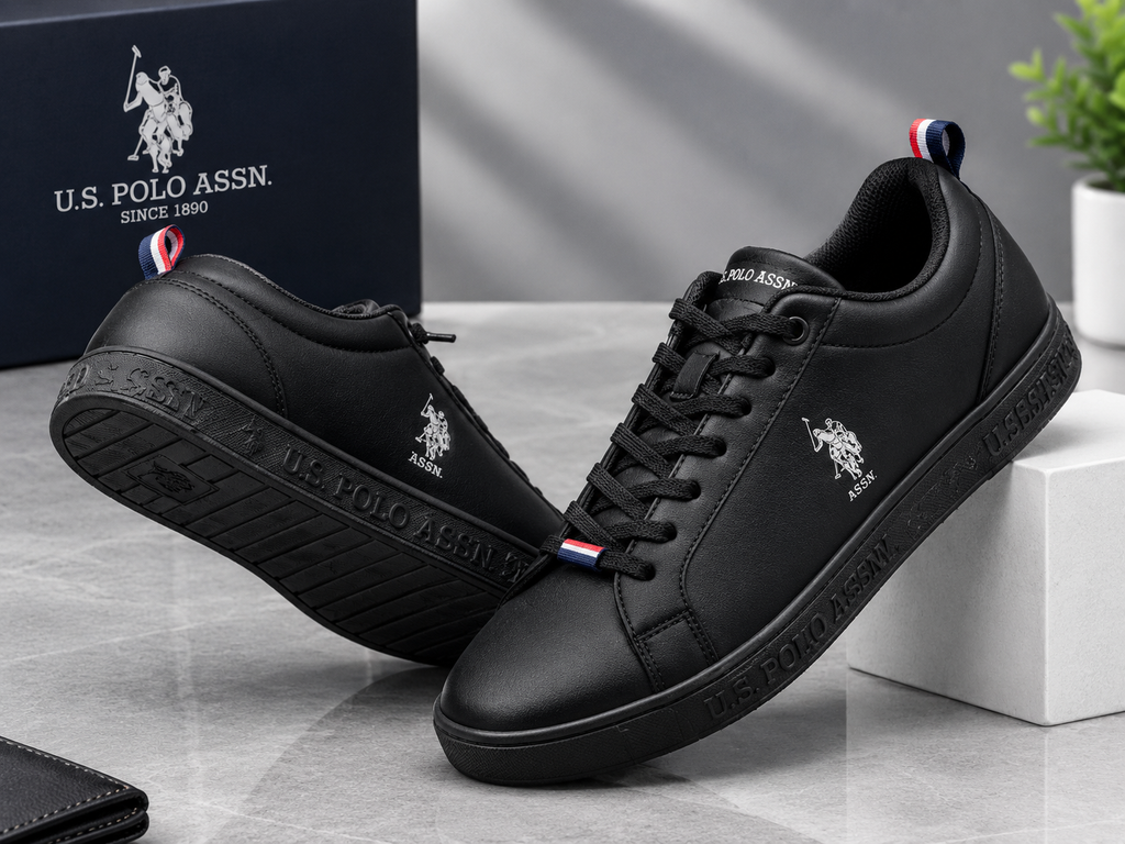 U.S. POLO ASSN. Men Dorit 2.0 Black All Day Sneakers
