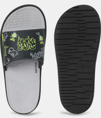 PUMA Boys & Girls Slip On Slipper Flip Flop