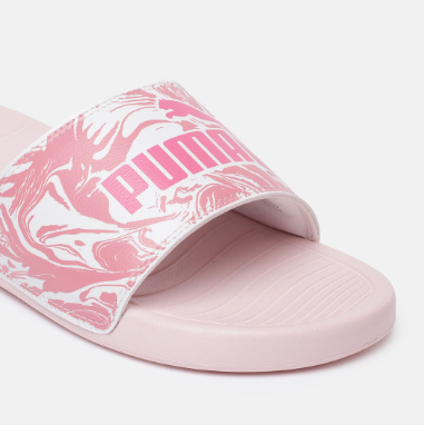 PUMA Women Popcat 20 Apexa Printed Sliders