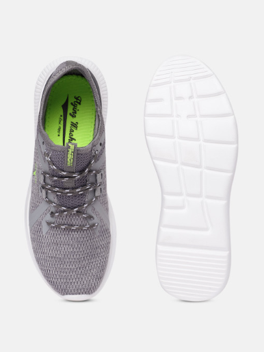 FLYING MACHINE Men Grey Carpe Walking Shoes