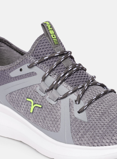 FLYING MACHINE Men Grey Carpe Walking Shoes