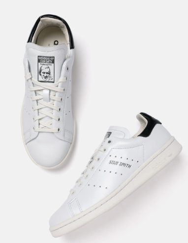 ADIDAS Originals Men Stan Smith Pure Leather Sneakers